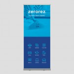 Collapsible Banner - Insanely Blue